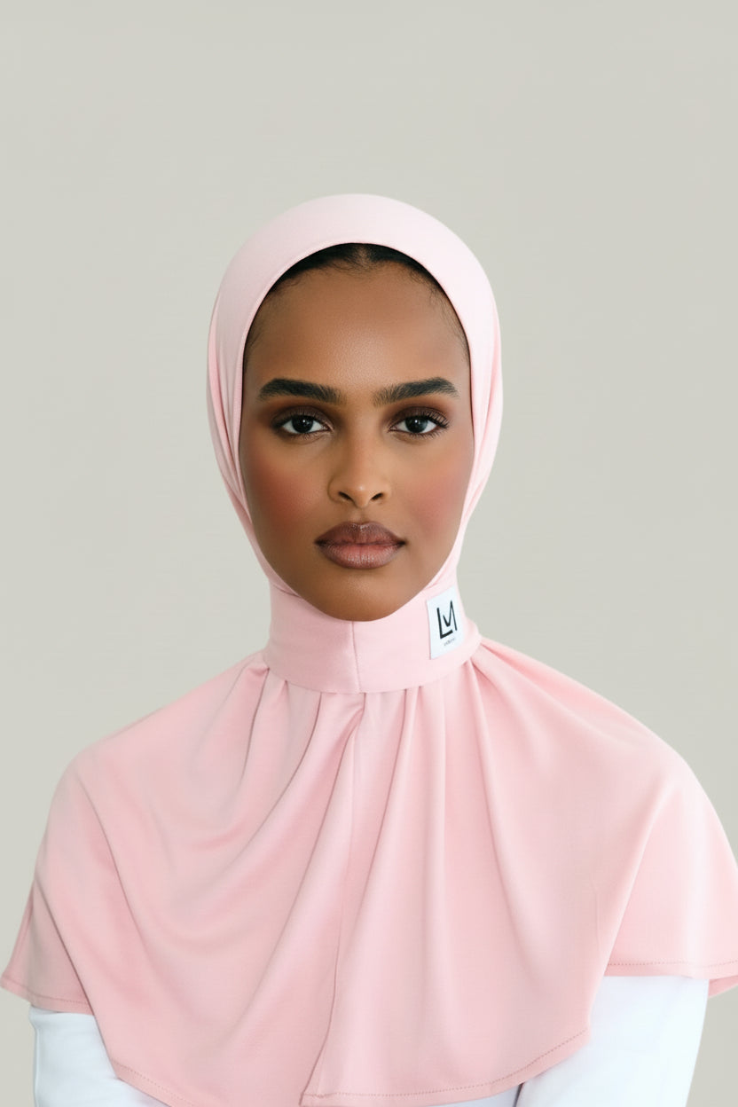 Instant Bamboo Hijab – Pink