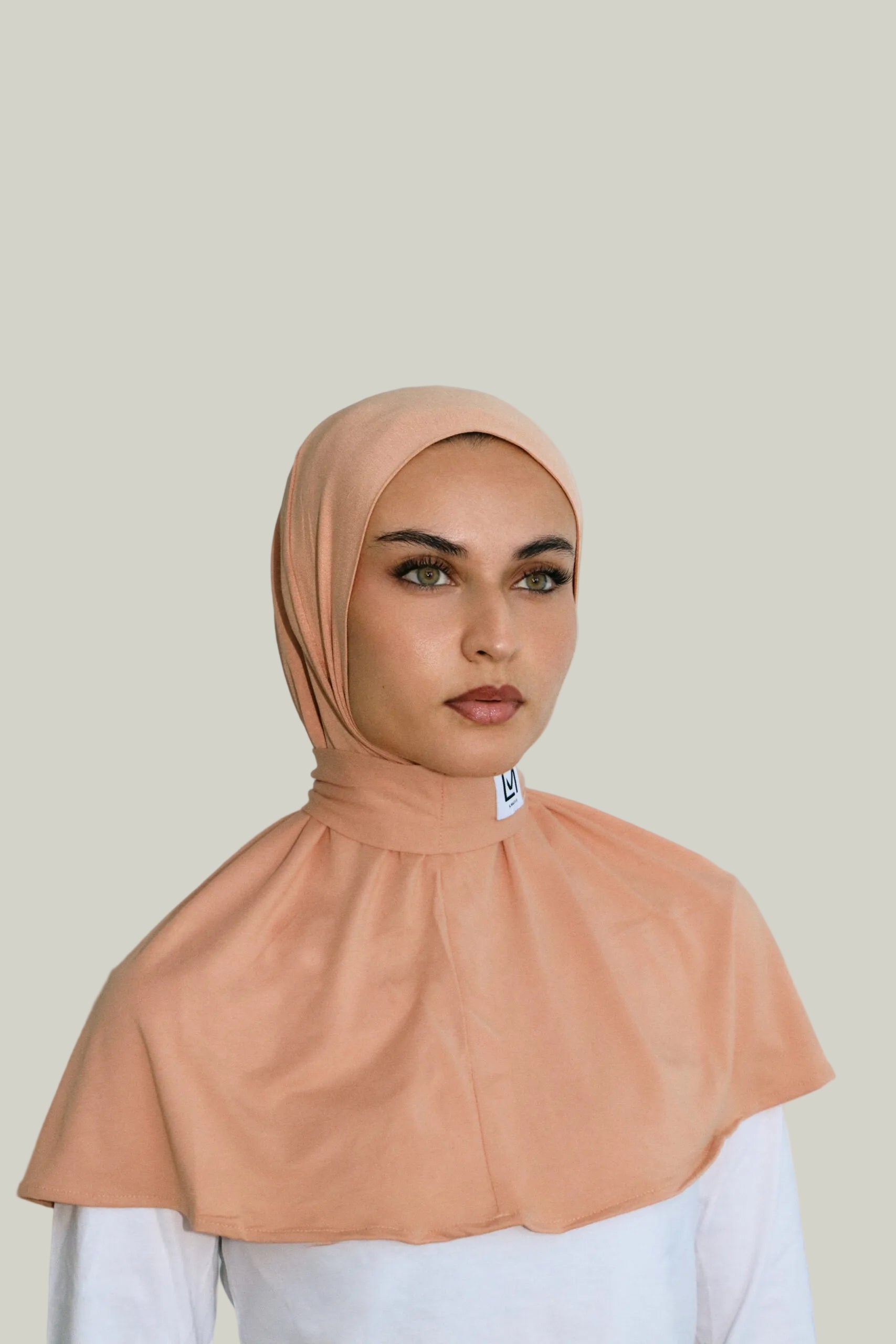 Instant Bamboo Scarf – Dusty Peach image 0