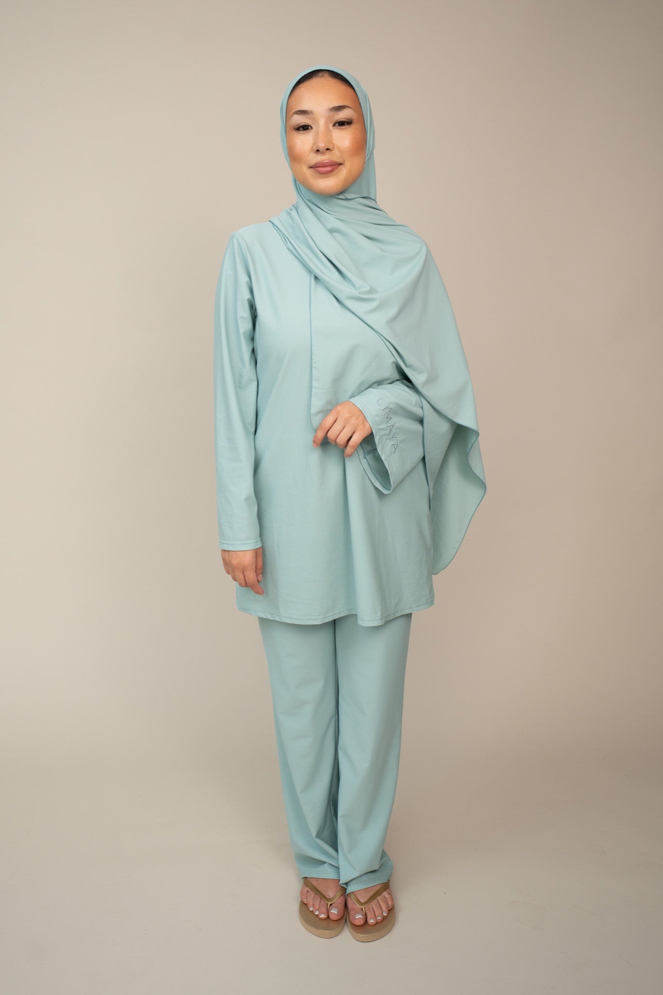 The LIMAYA Burkini
- Ocean blue