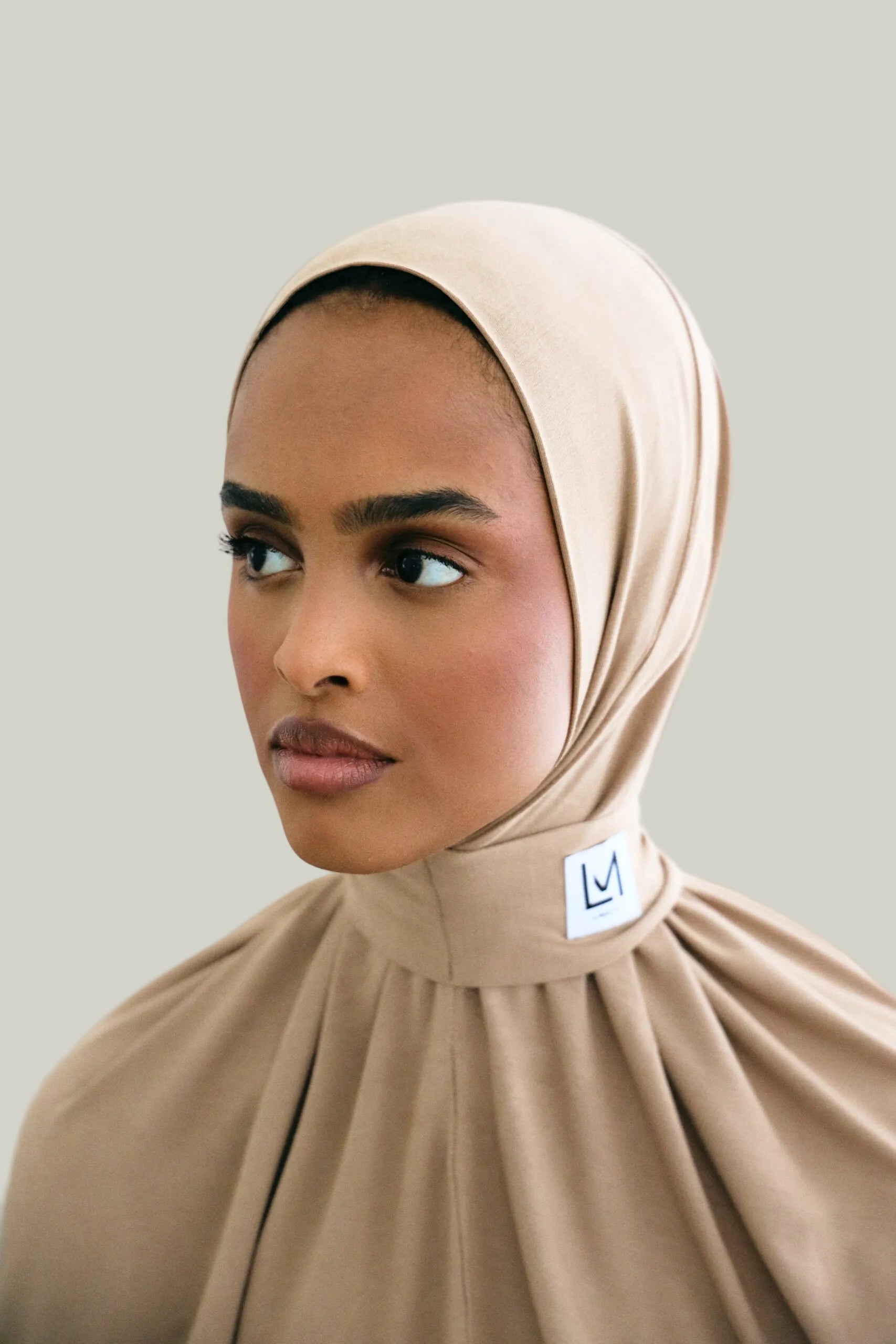 Instant Bamboo Scarf – Dessert sand image 1