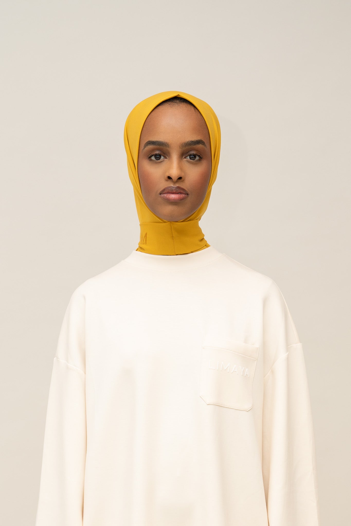 Instant Premium Hijab - Golden Mustard