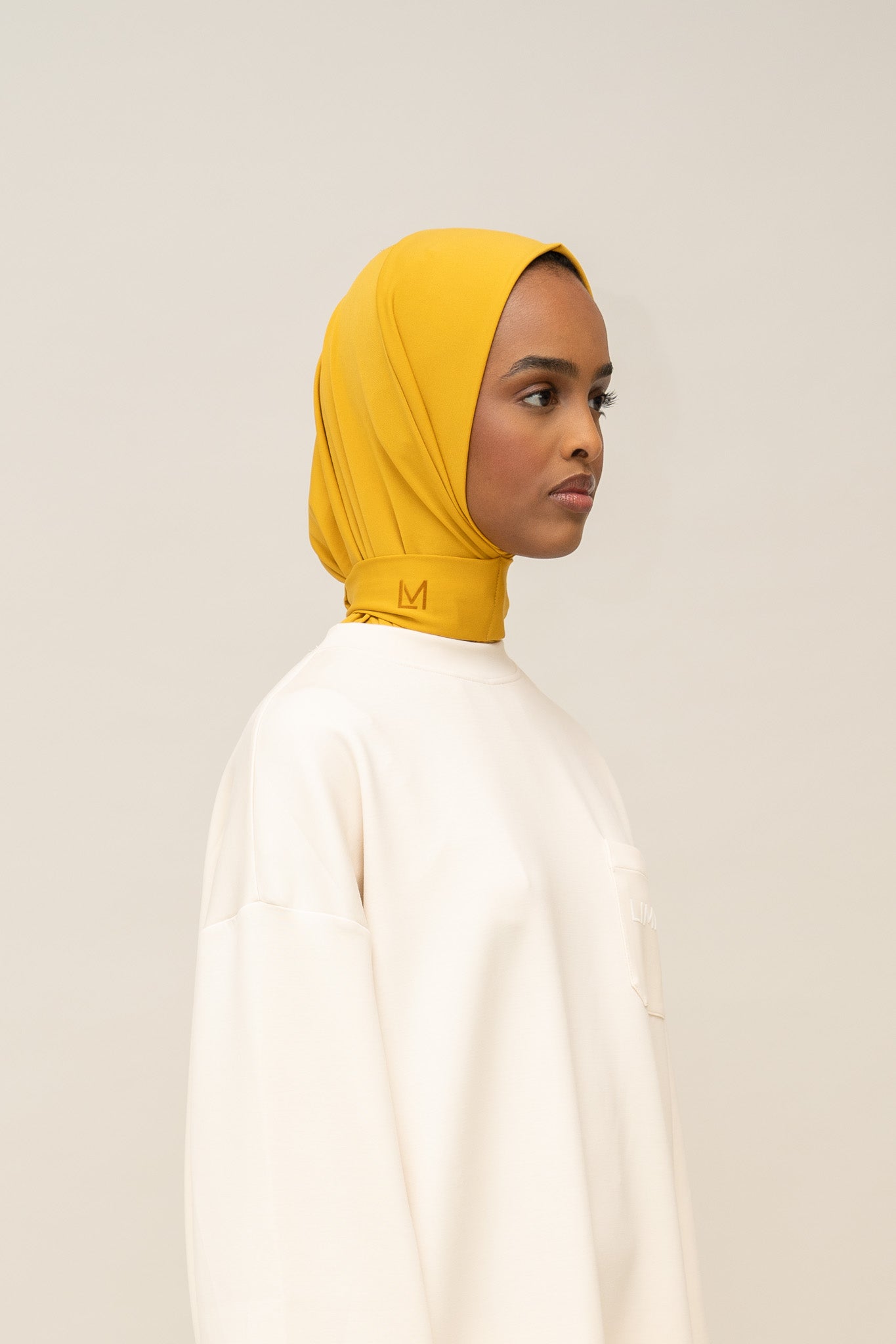Instant Premium Hijab - Golden Mustard