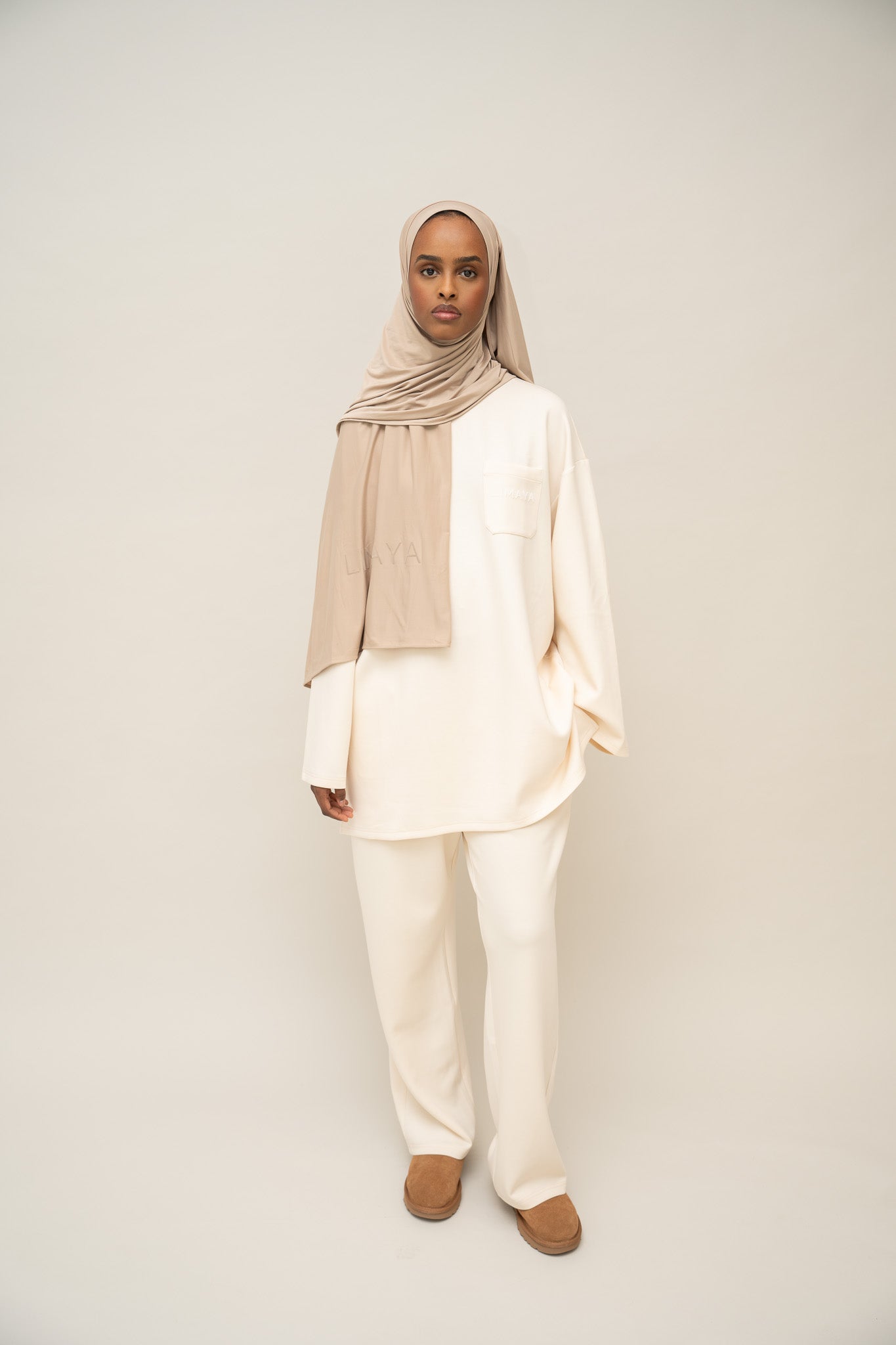 Tencel Set - Cream White