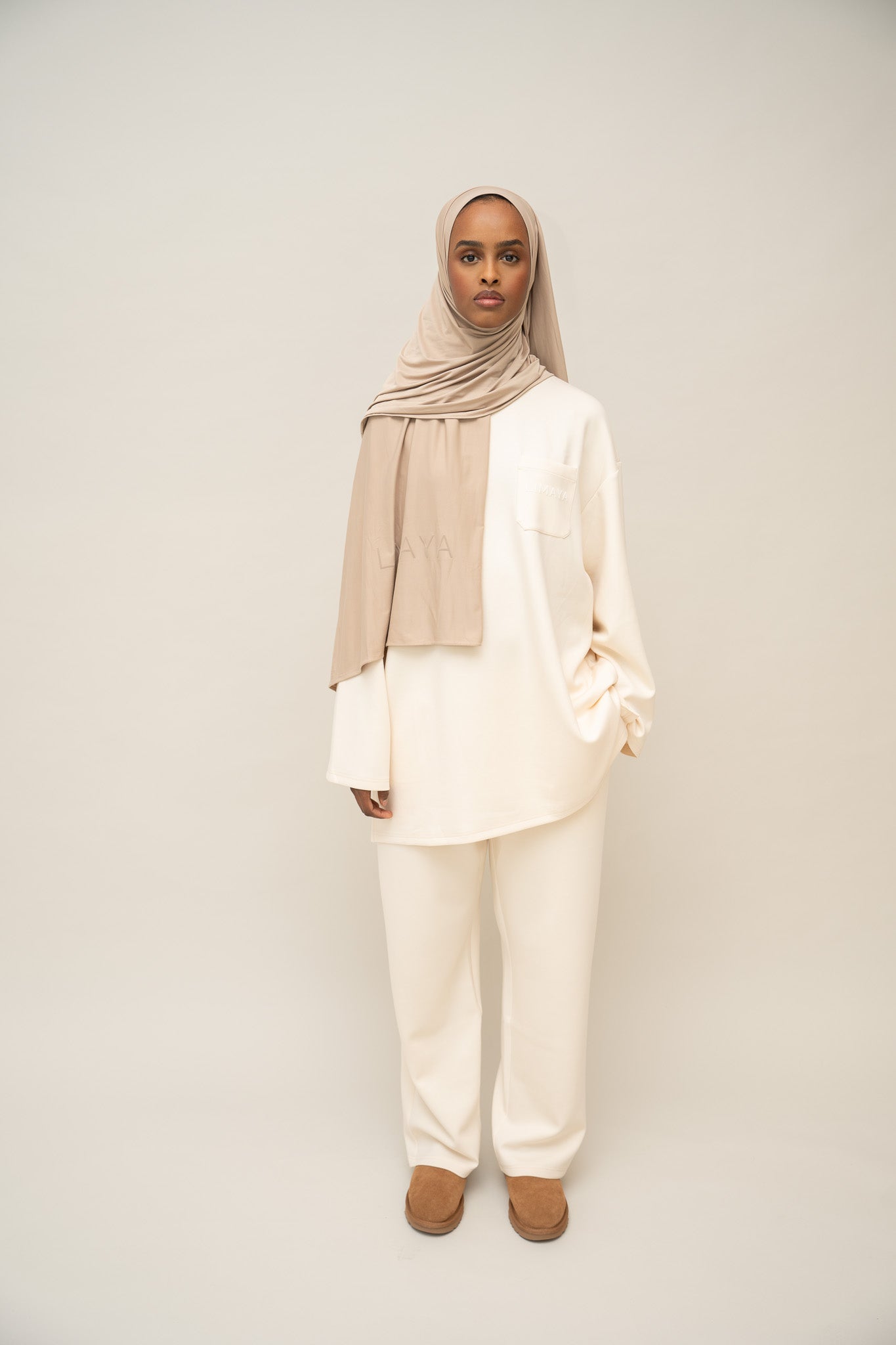 Tencel Set - Cream White