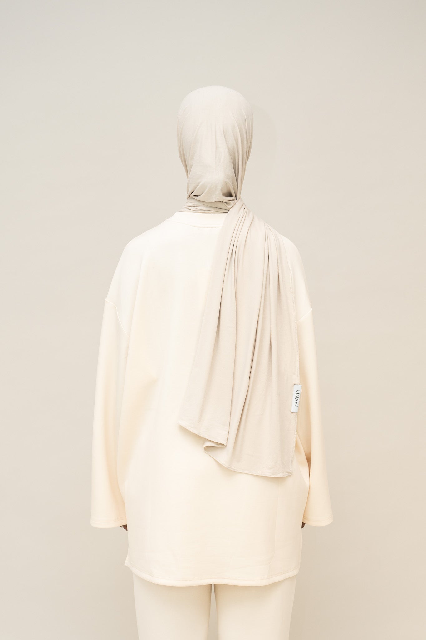 Airy Jersey Scarf - Sand Stone