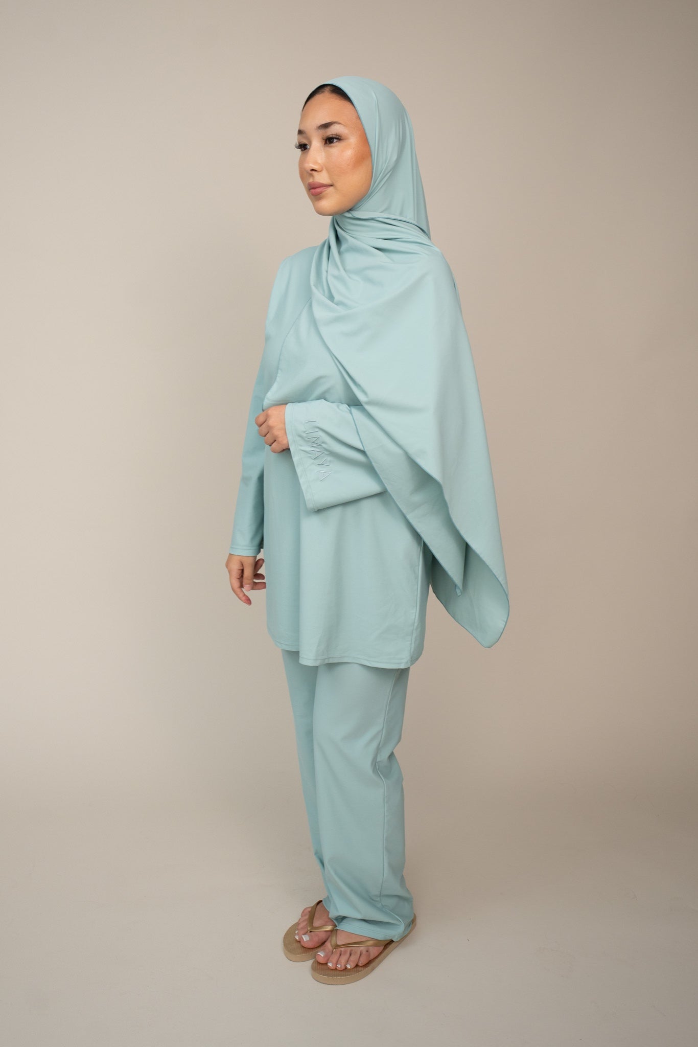 The LIMAYA Burkini
- Ocean blue