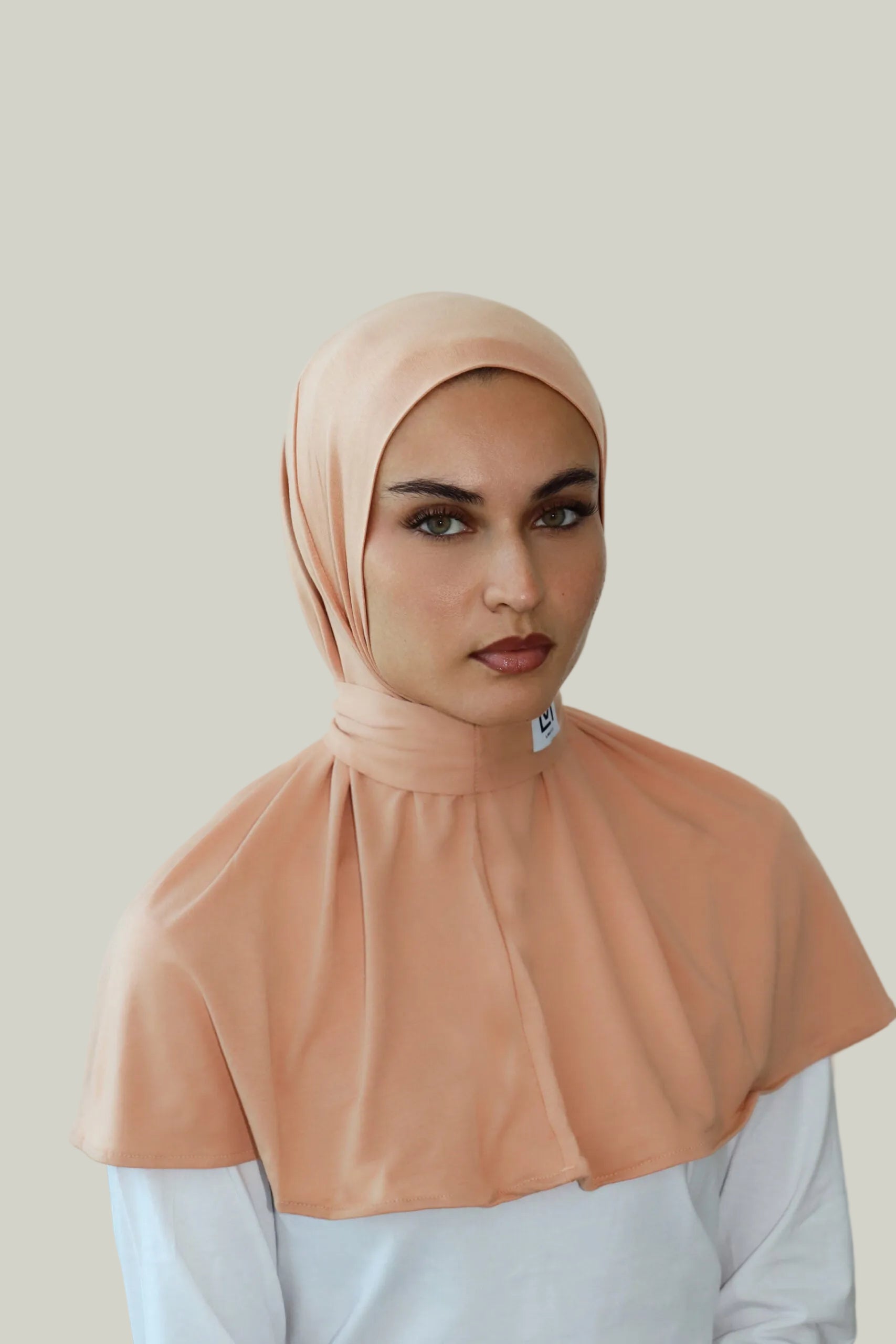 Instant Bamboo Scarf – Dusty Peach image 2