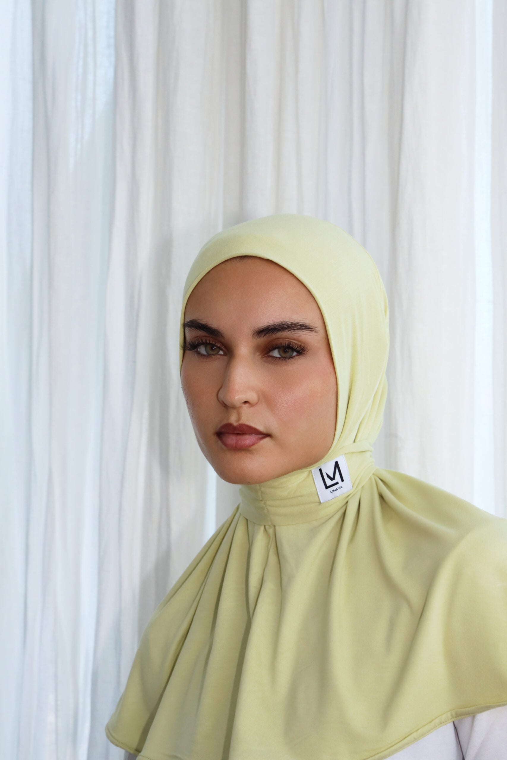 Instant Bamboo Scarf – Lime sorbet image 1