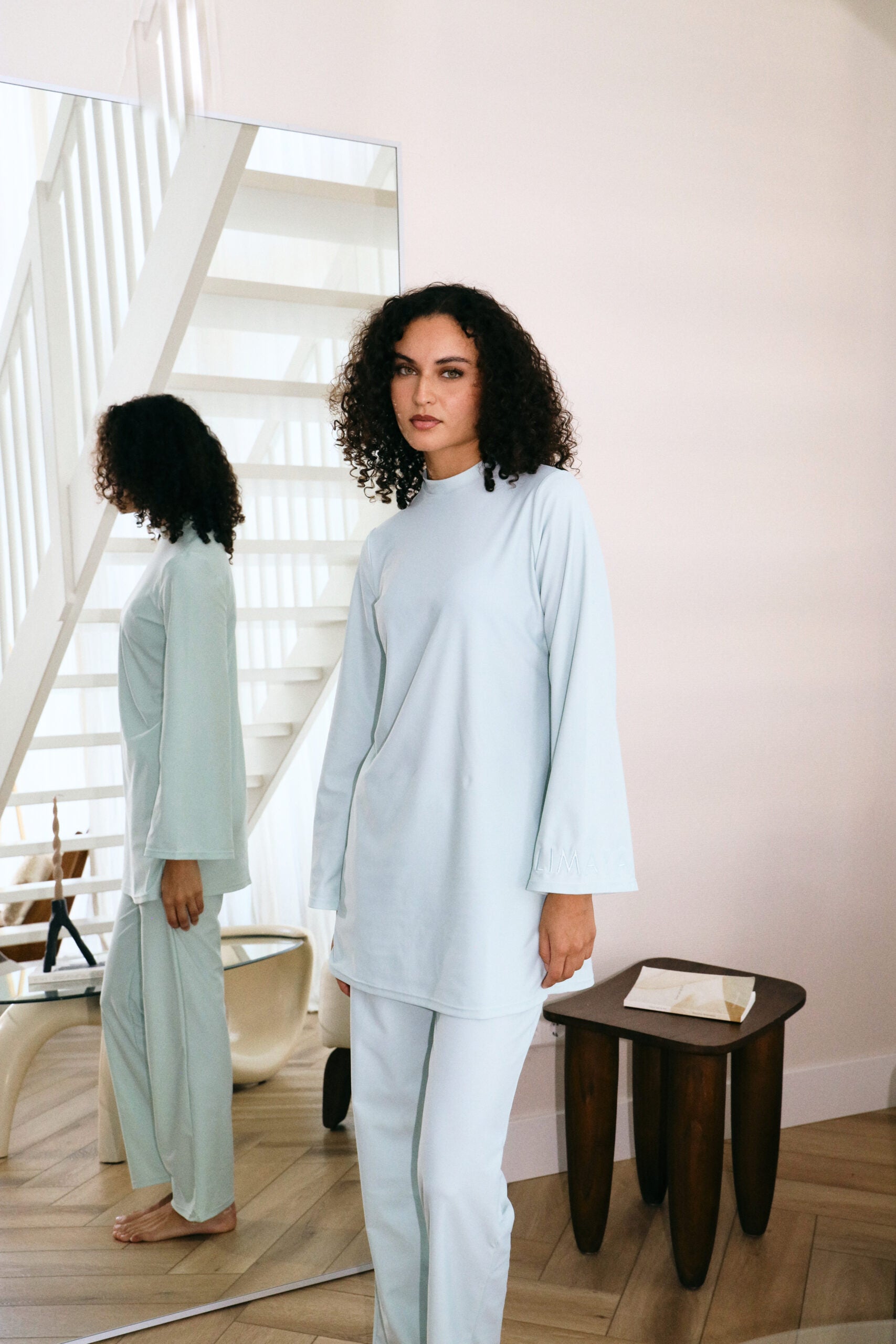 Burkini - Ice blue image 3
