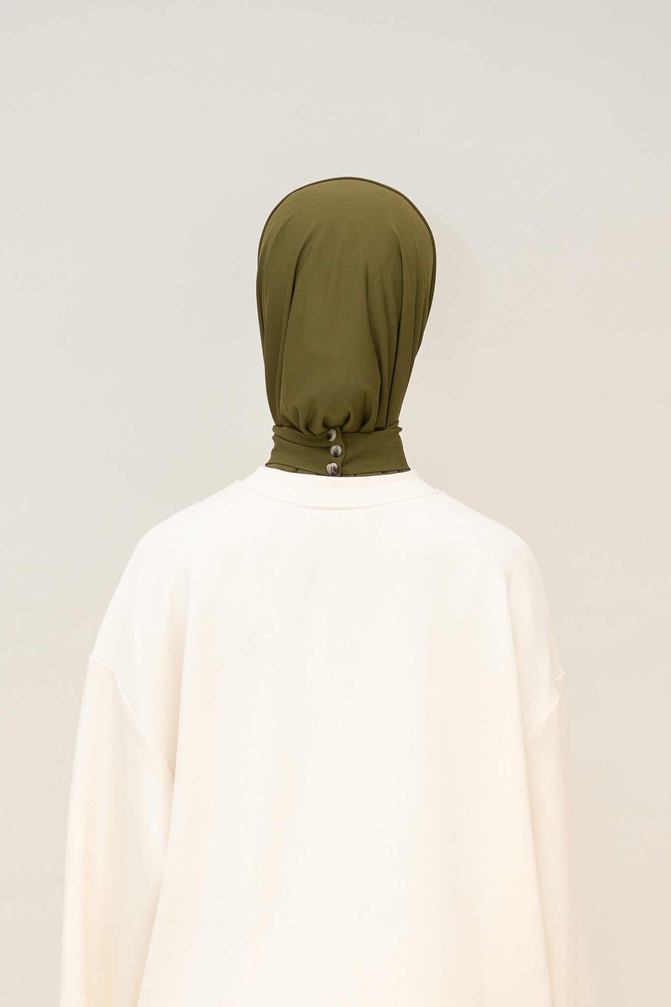 Instant Premium Hijab - Dusty Olive