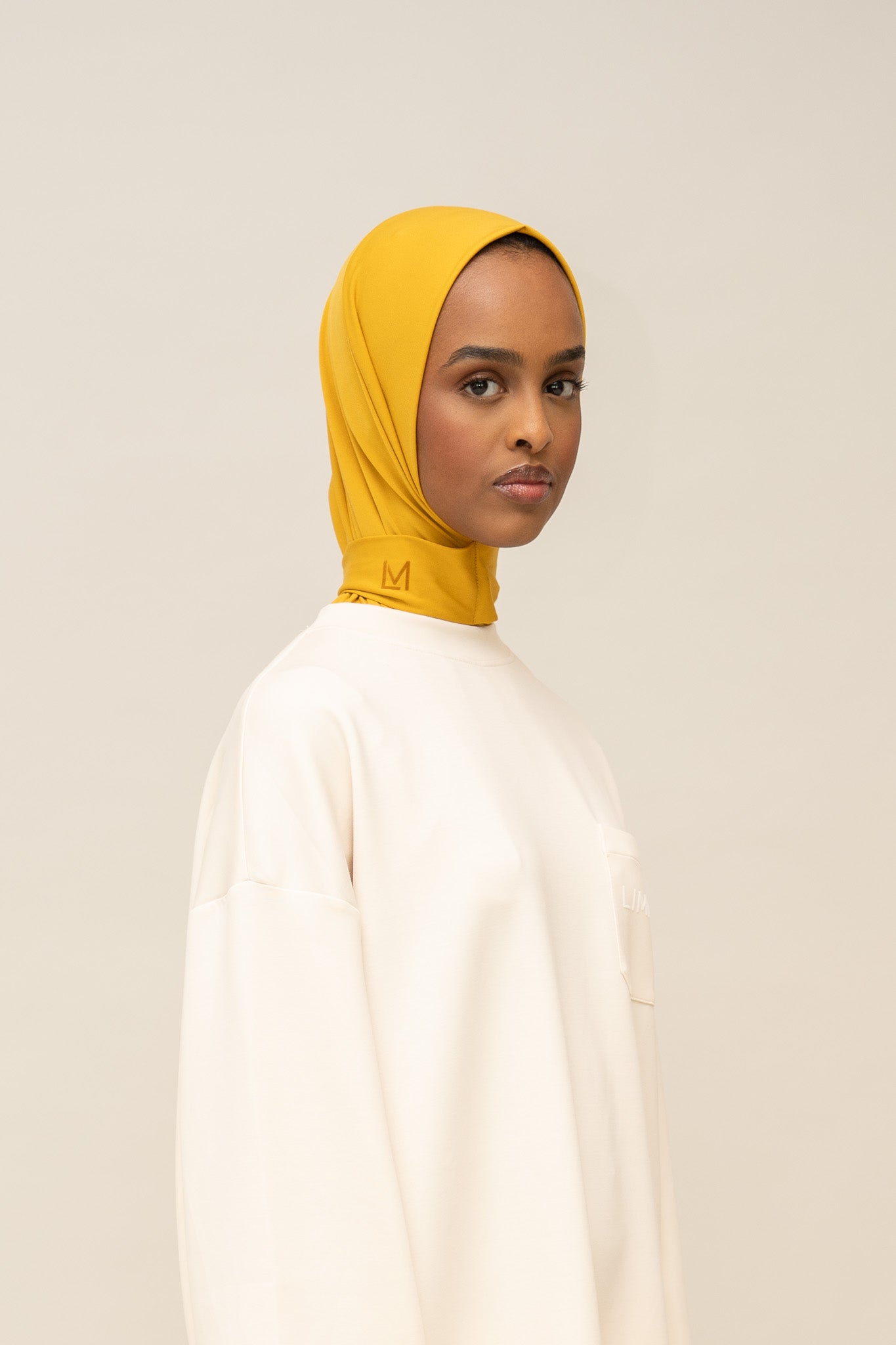 Instant Premium Hijab - Golden Mustard