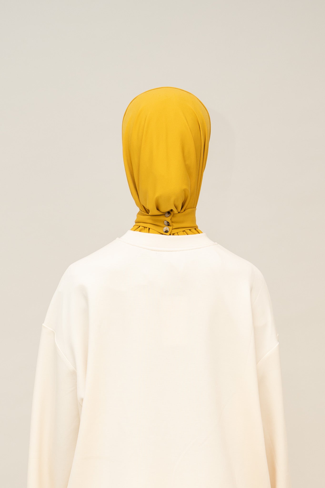 Instant Premium Hijab - Golden Mustard