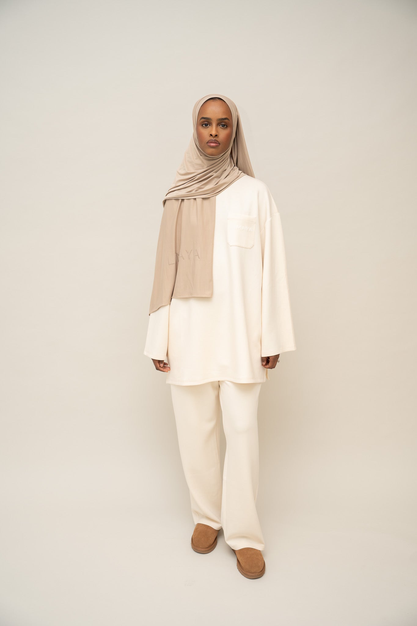 Tencel Set - Cream White