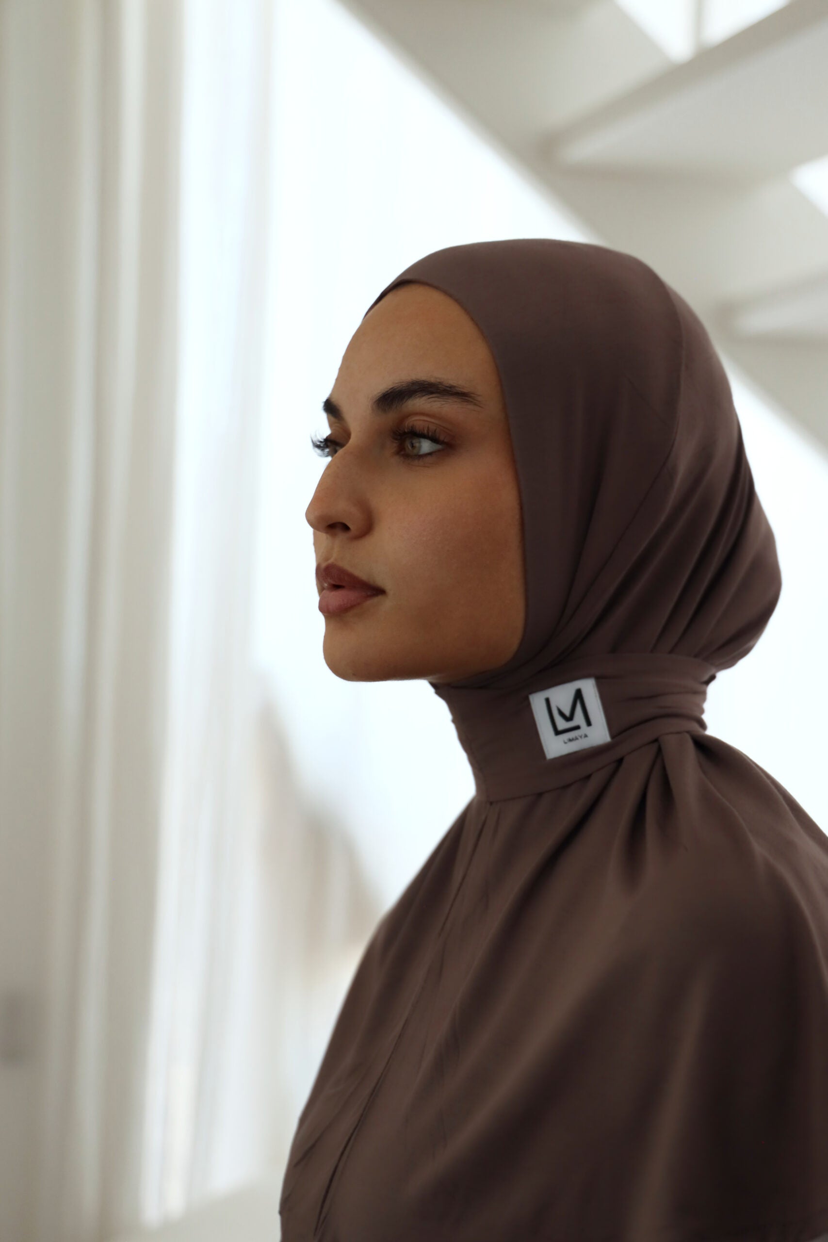 Instant Bamboo Scarf – Dark Mocha image 2